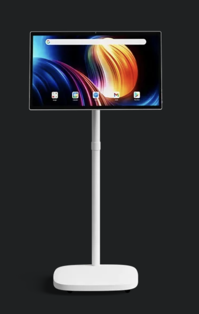A WABA standing display screen